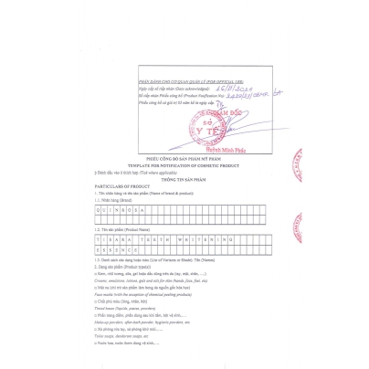 Công bố Tisara Teeth Whitening Essengce