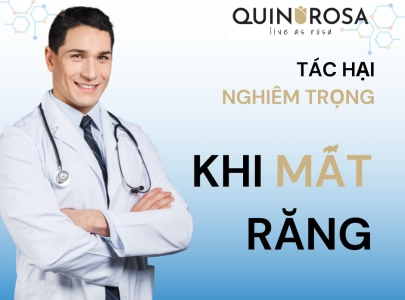 TÁC HẠI NGHIÊM TRỌNG KHI MẤT RĂNG